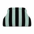 Striped Mint and Black
