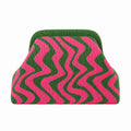 Wavy Pink and Green
