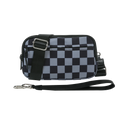 Checkered Gray and Black