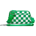 Checkered Kelly Green