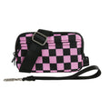 Checkered Pink and Black