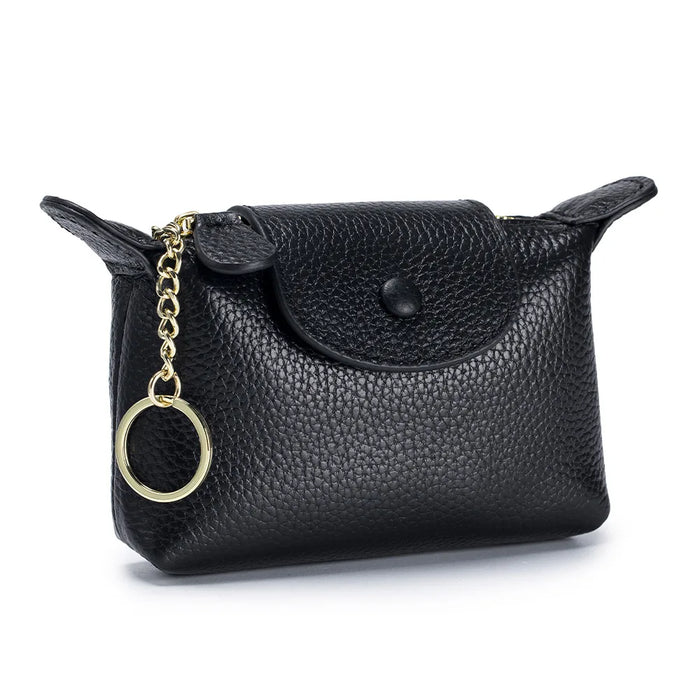 Leather Purse - Bag Charm