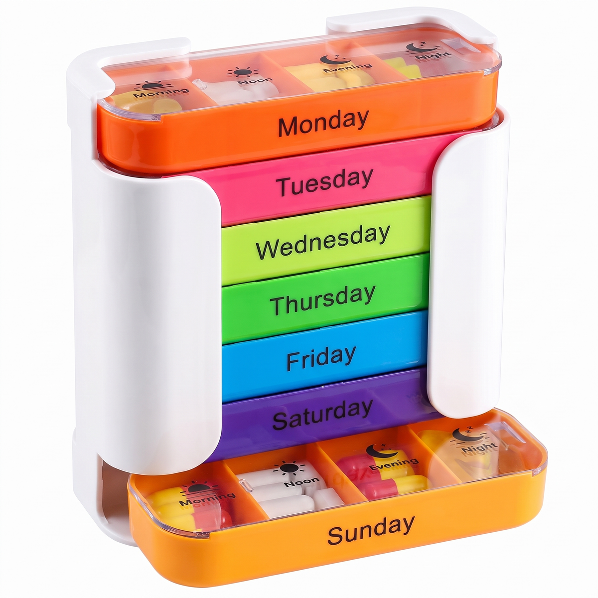 Stacky – The Slide-Out Pill Organizer
